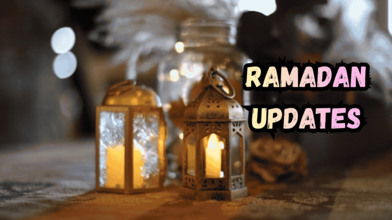 Ramadan Updates