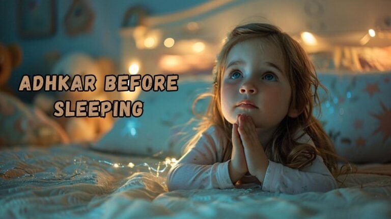 Adhkar before sleeping