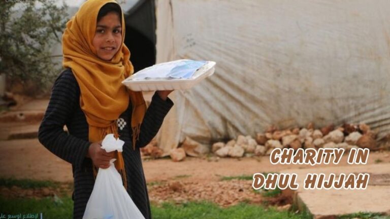 Charity in Dhul Hijjah